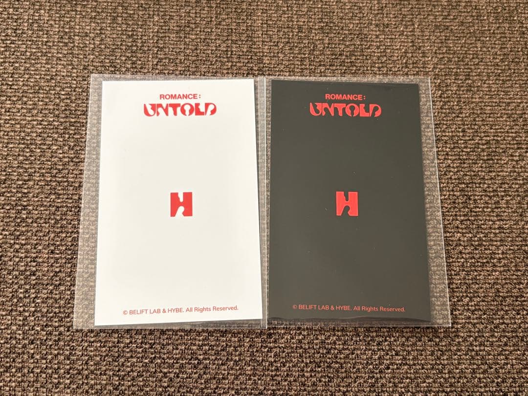 リングネックレス ENHYPEN ヒスン ROMANCE UNTOLD