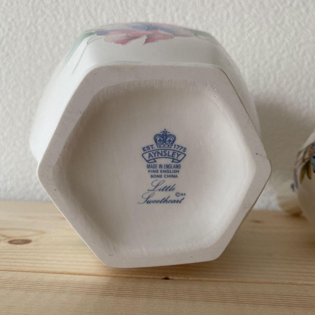 花瓶　エインズレイ　◆2つ◆