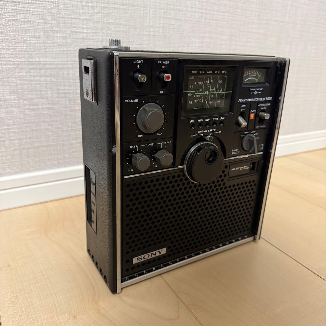 SONY ICF-5800 スカイセンサー　動作確認済み