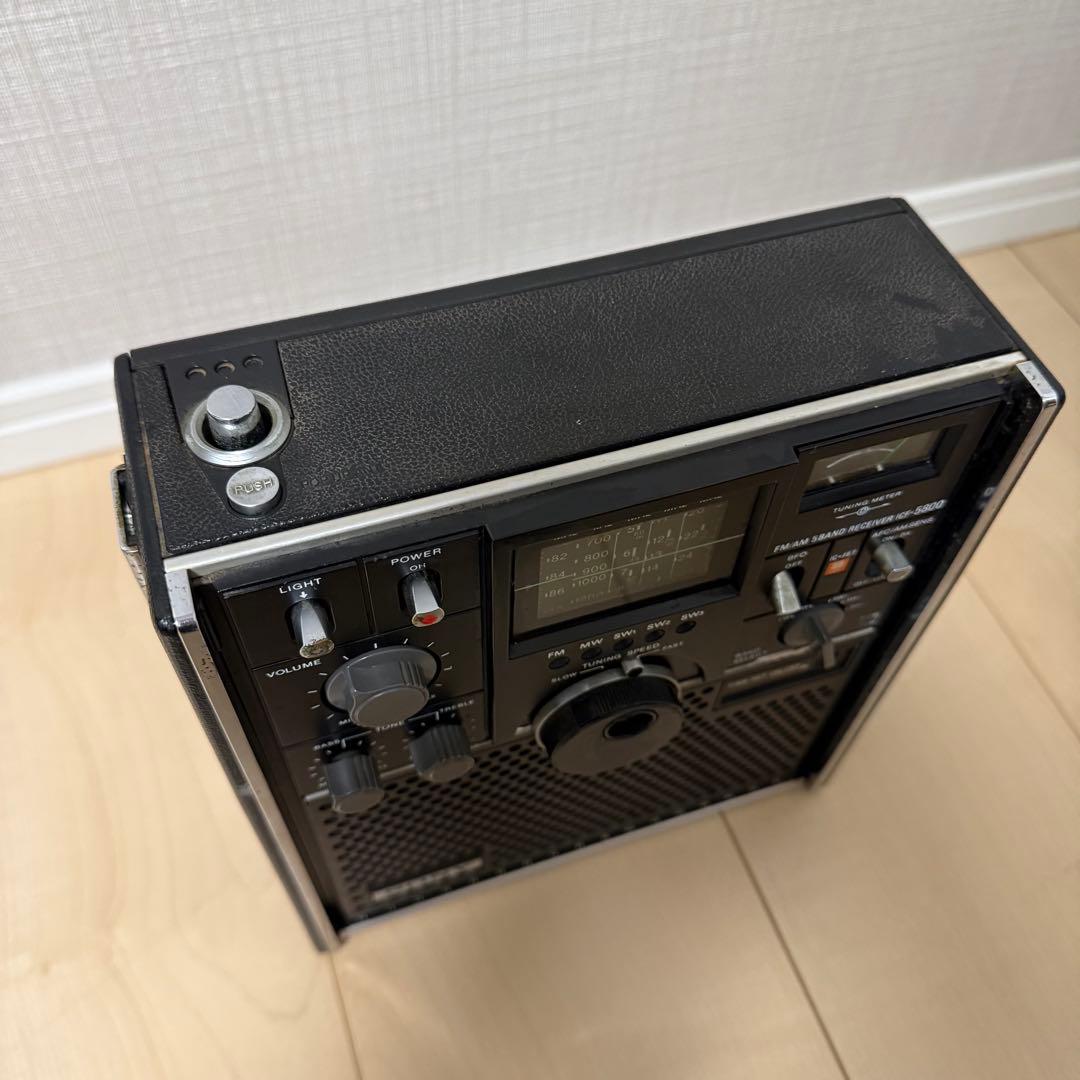 SONY ICF-5800 スカイセンサー　動作確認済み