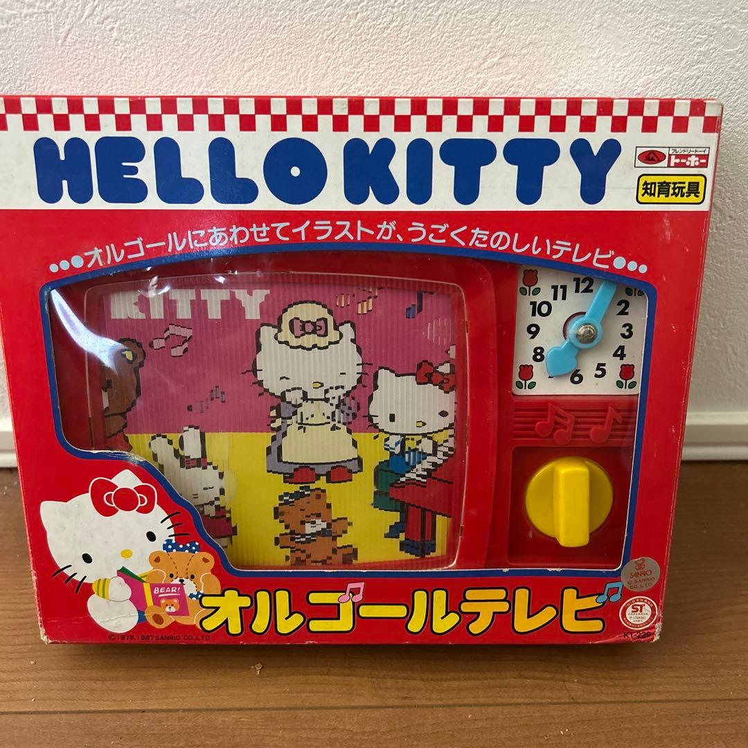 ハローキティ テレビ型オルゴール