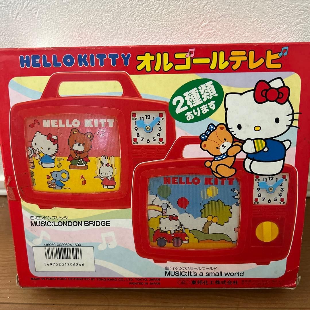 ハローキティ テレビ型オルゴール