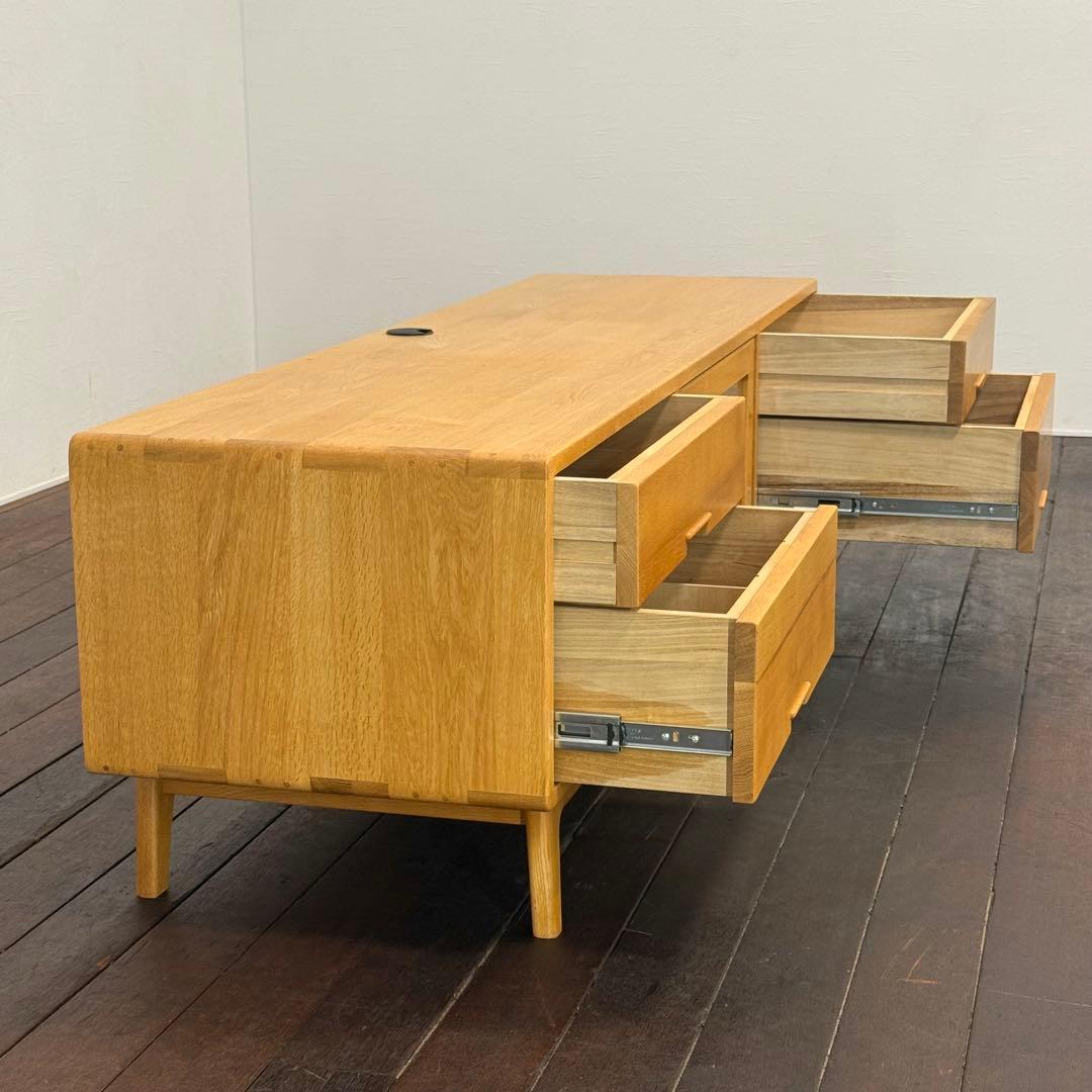 H22C19a 展示品 起立木工 Nordy ノルディ テレビボード オーク無垢