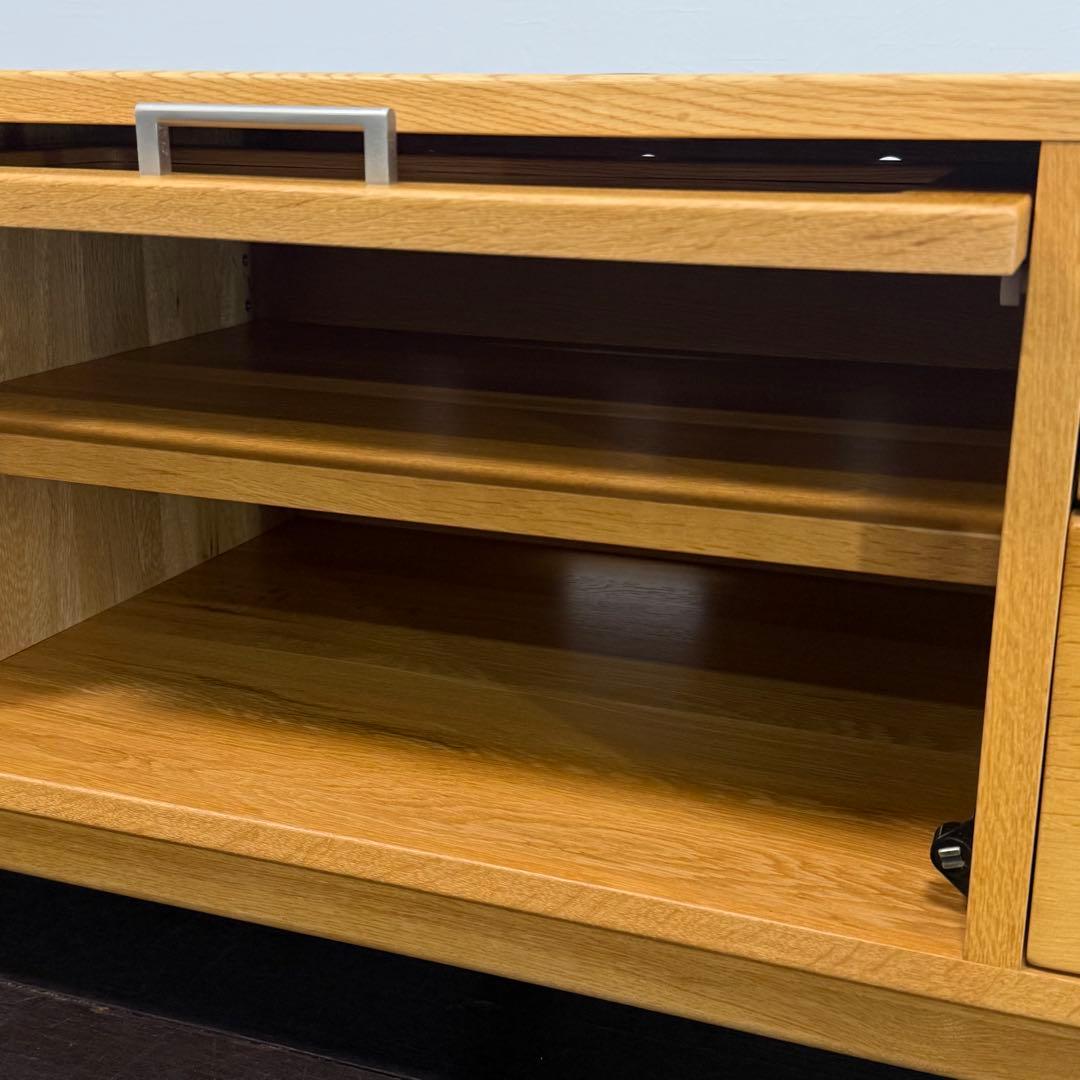 H22C19a 展示品 起立木工 Nordy ノルディ テレビボード オーク無垢