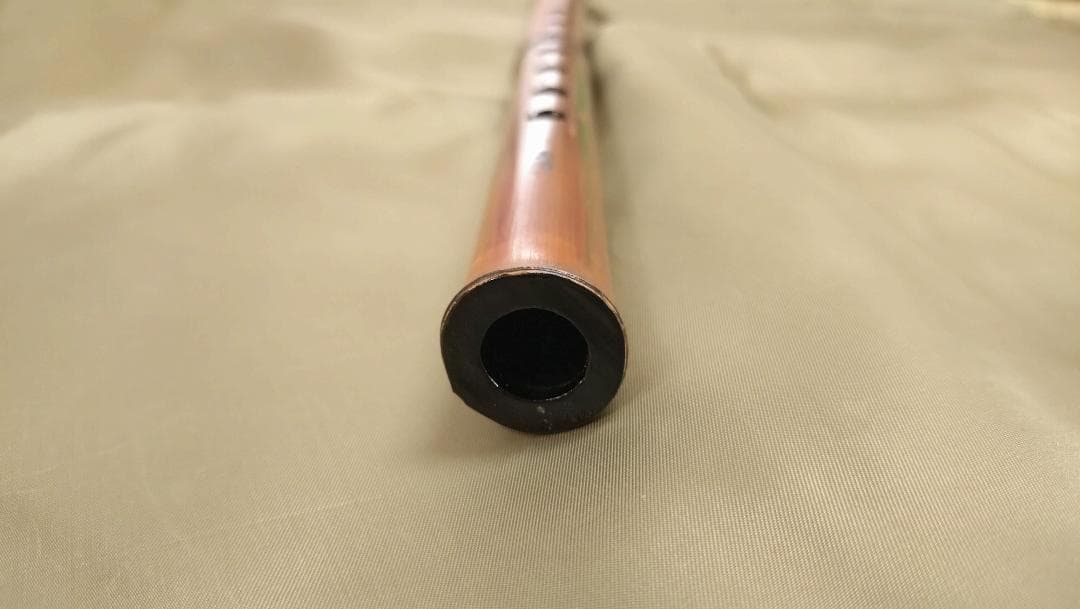 煤竹　真竹笛　古典調4本調子　篠笛