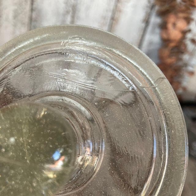 ヴィンテージ ガラス瓶 古硝子 ボトル 保存容器 花瓶 フラワーベース 花器