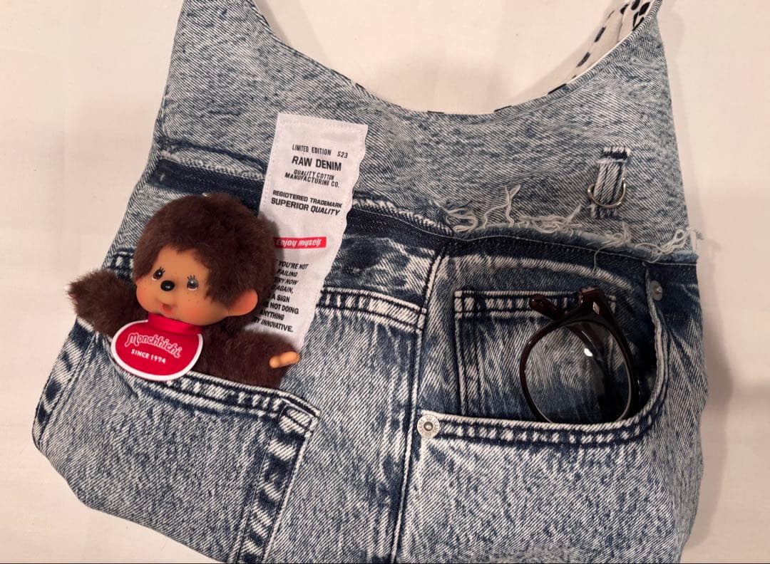 ワンショルダーバッグ ケミカルウォッシュ