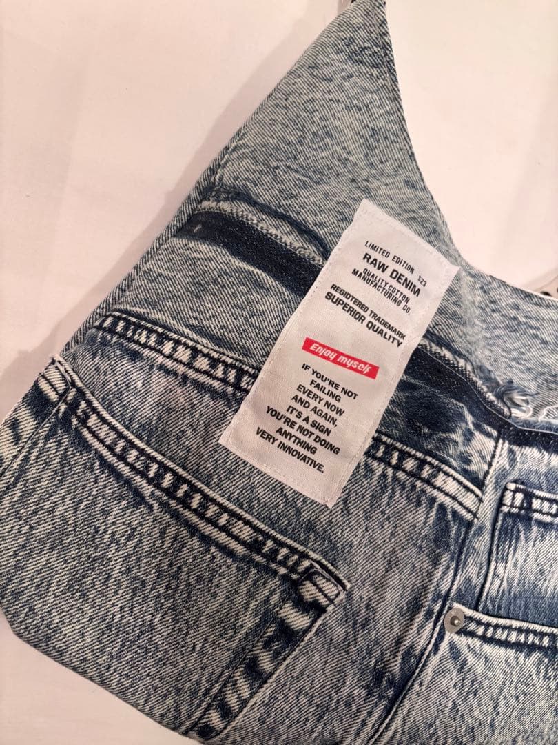 ワンショルダーバッグ ケミカルウォッシュ