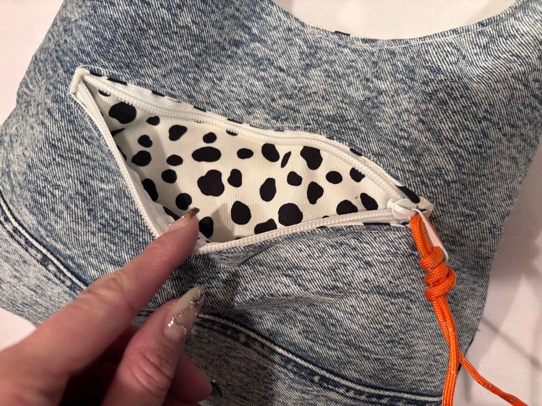 ワンショルダーバッグ ケミカルウォッシュ