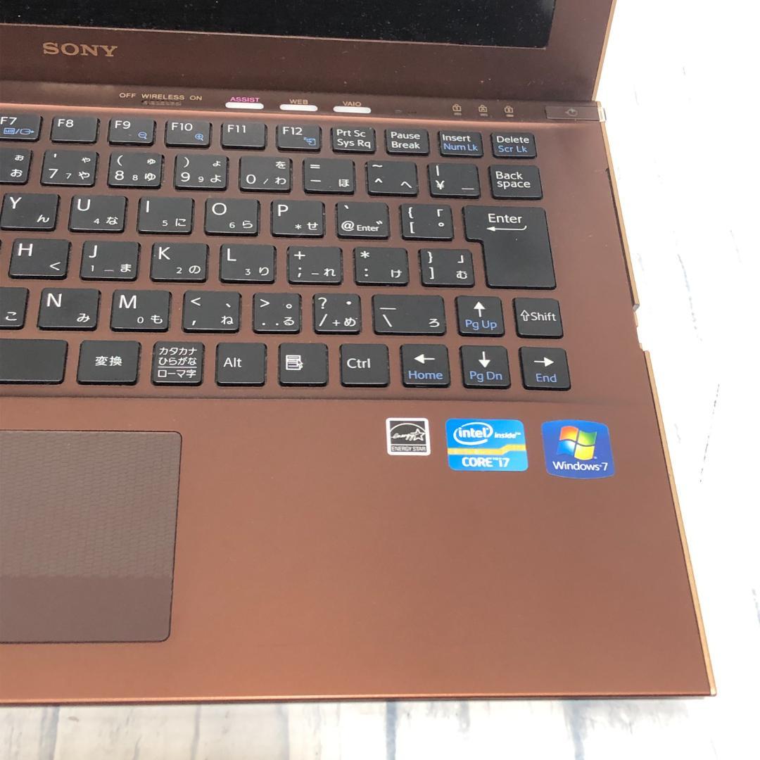 VAIOノートパソコン本体★Core i7/SSD128GB/8GB/Win10