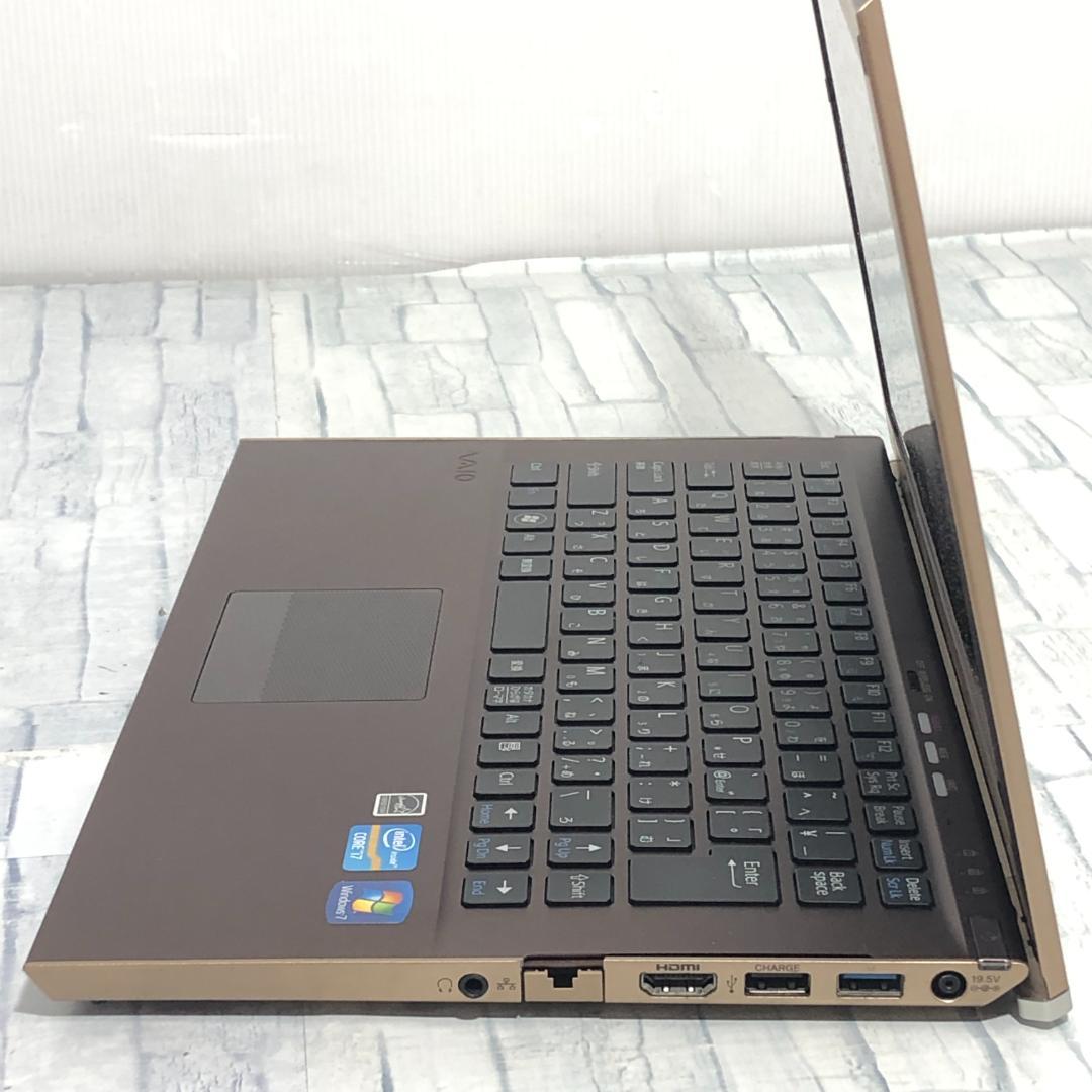 VAIOノートパソコン本体★Core i7/SSD128GB/8GB/Win10