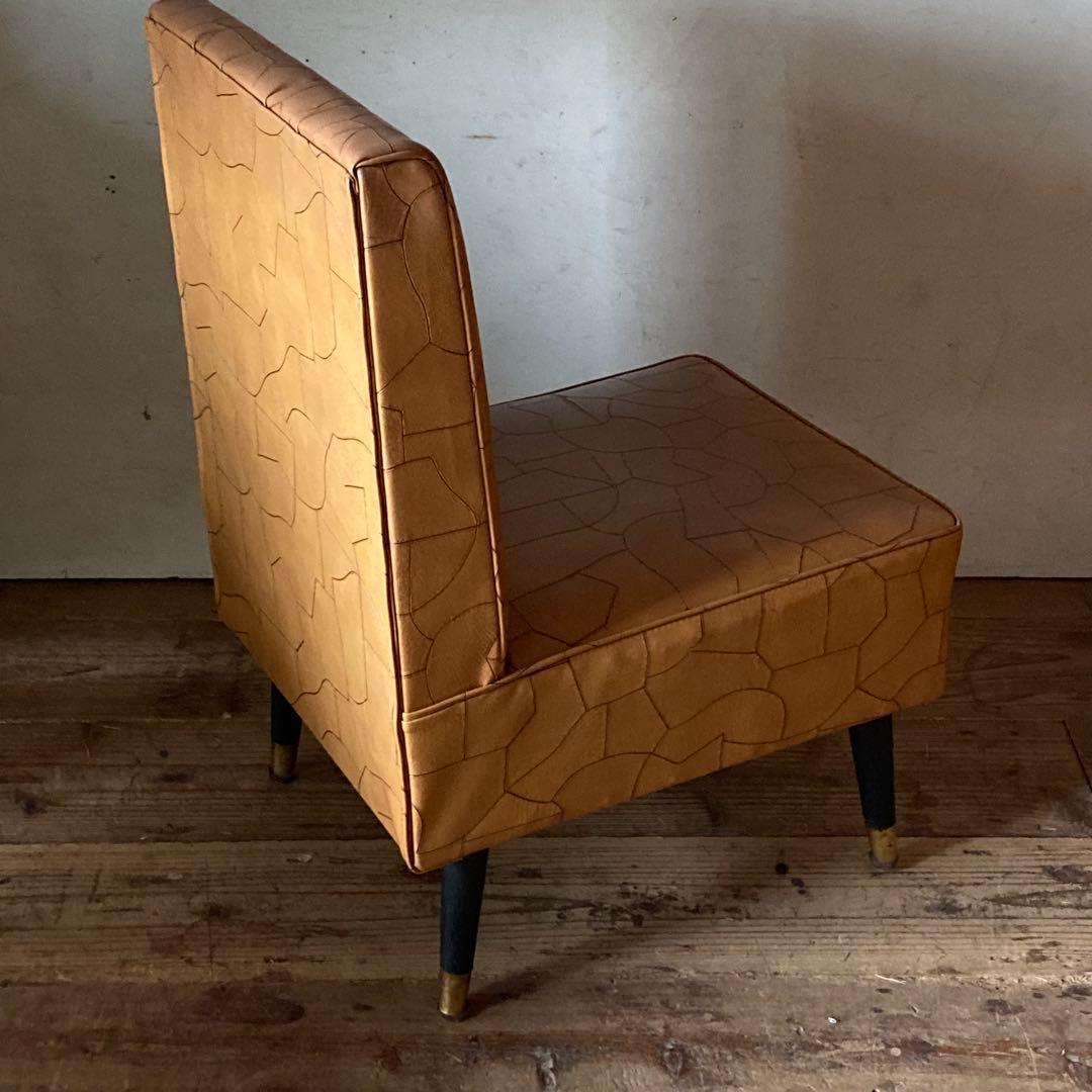 2点セット ヴィンテージ レトロ ソファ 喫茶 カフェ ミッドセンチュリー