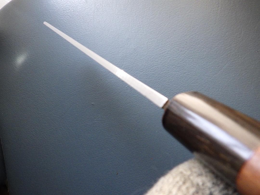 日本橋/木屋 /薄刃包丁★本水牛柄★ ▲柄尻記名有▲