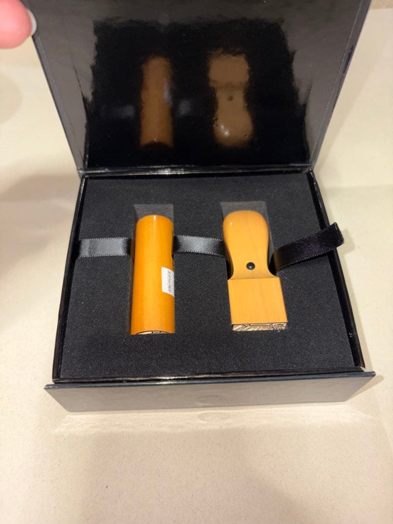 ≪未使用≫魔法少女まどか☆マギカ　鹿目まどか　痛印堂　印鑑セット