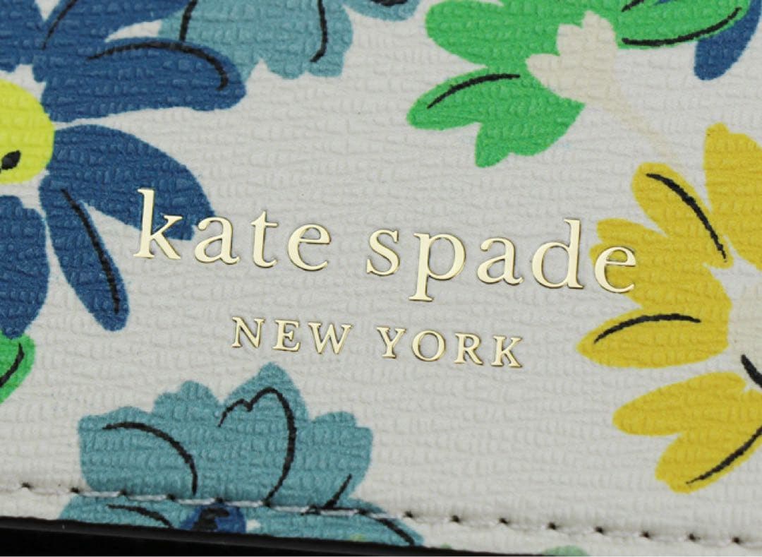 【ケイトスペード】iPhone13Pro手帳型ケース フローラル