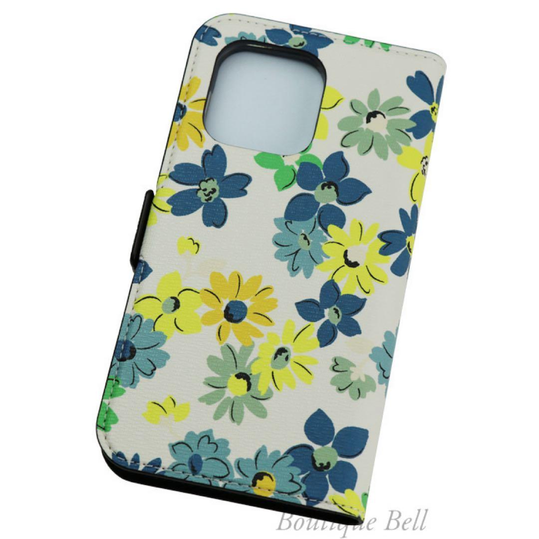 【ケイトスペード】iPhone13Pro手帳型ケース フローラル