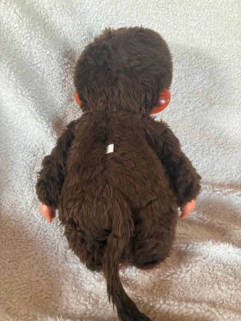 【当時物】モンチッチ45cm＋ふた子20cm・13cm 3体セット／タグ付き