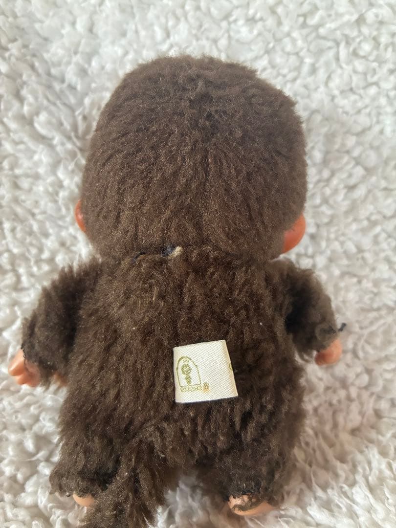 【当時物】モンチッチ45cm＋ふた子20cm・13cm 3体セット／タグ付き