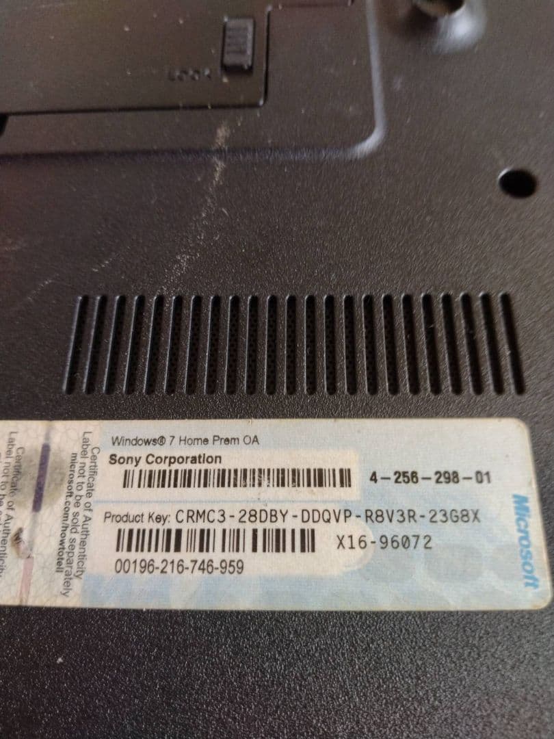 ピンクのVAIO Windows11office SSD480GBメモリ8GB