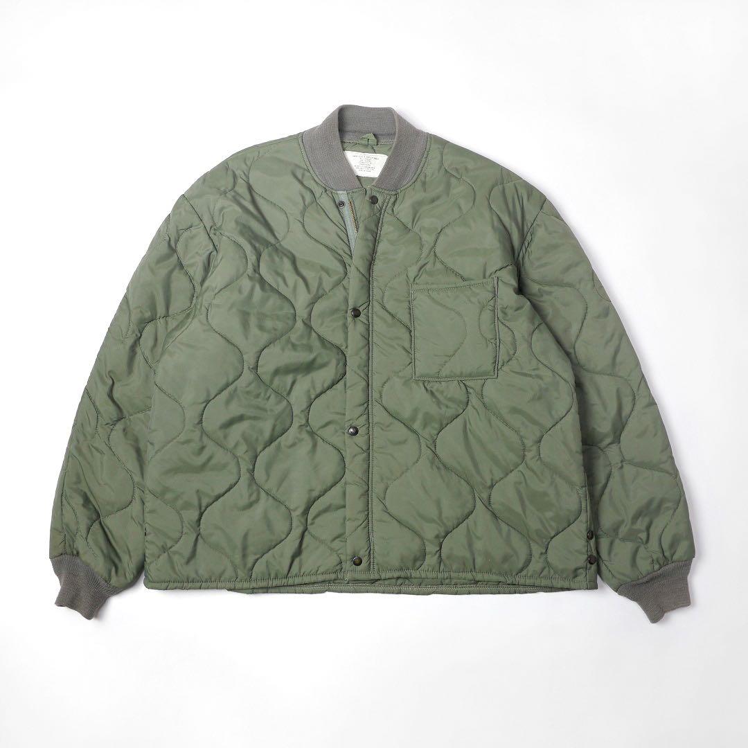 80sビンテージUSAFミリタリーCWU9PキルティングライナージャケットXL