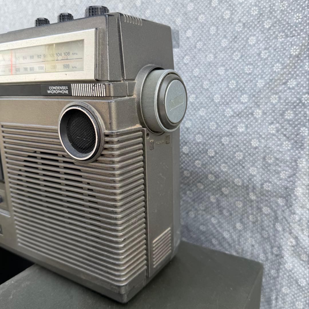 日立 パディスコ TRK-5280 ラジカセ スピーカー付 昭和レトロ