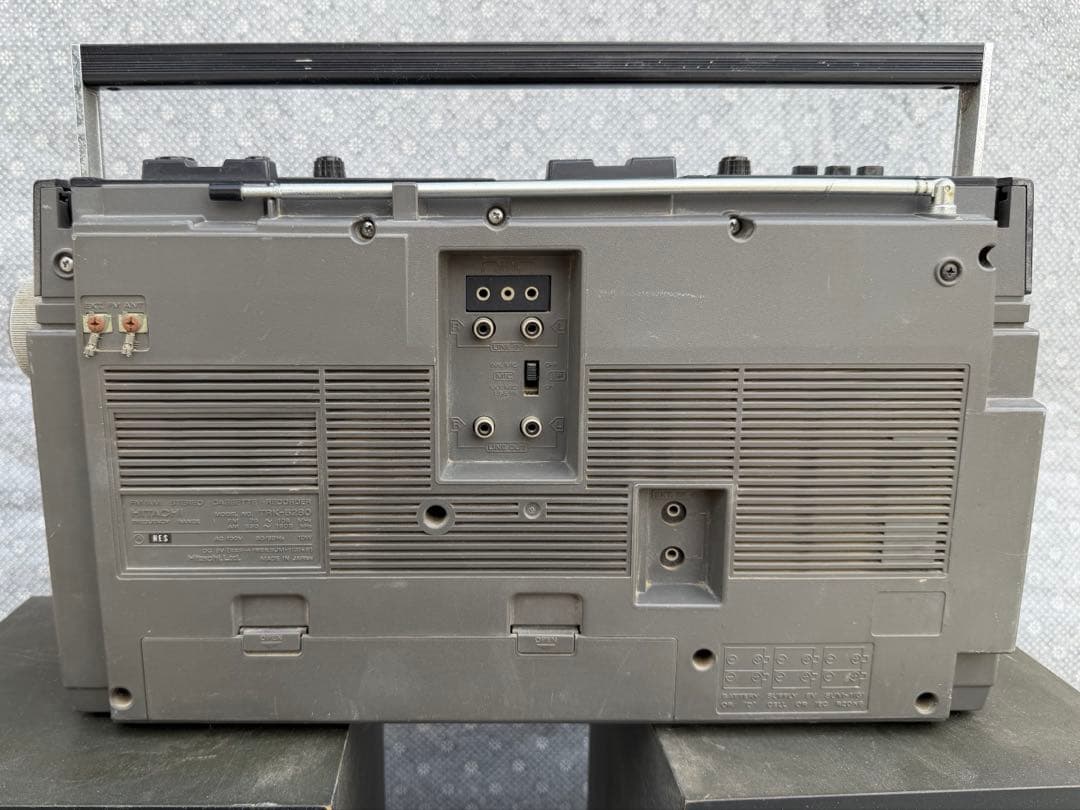 日立 パディスコ TRK-5280 ラジカセ スピーカー付 昭和レトロ