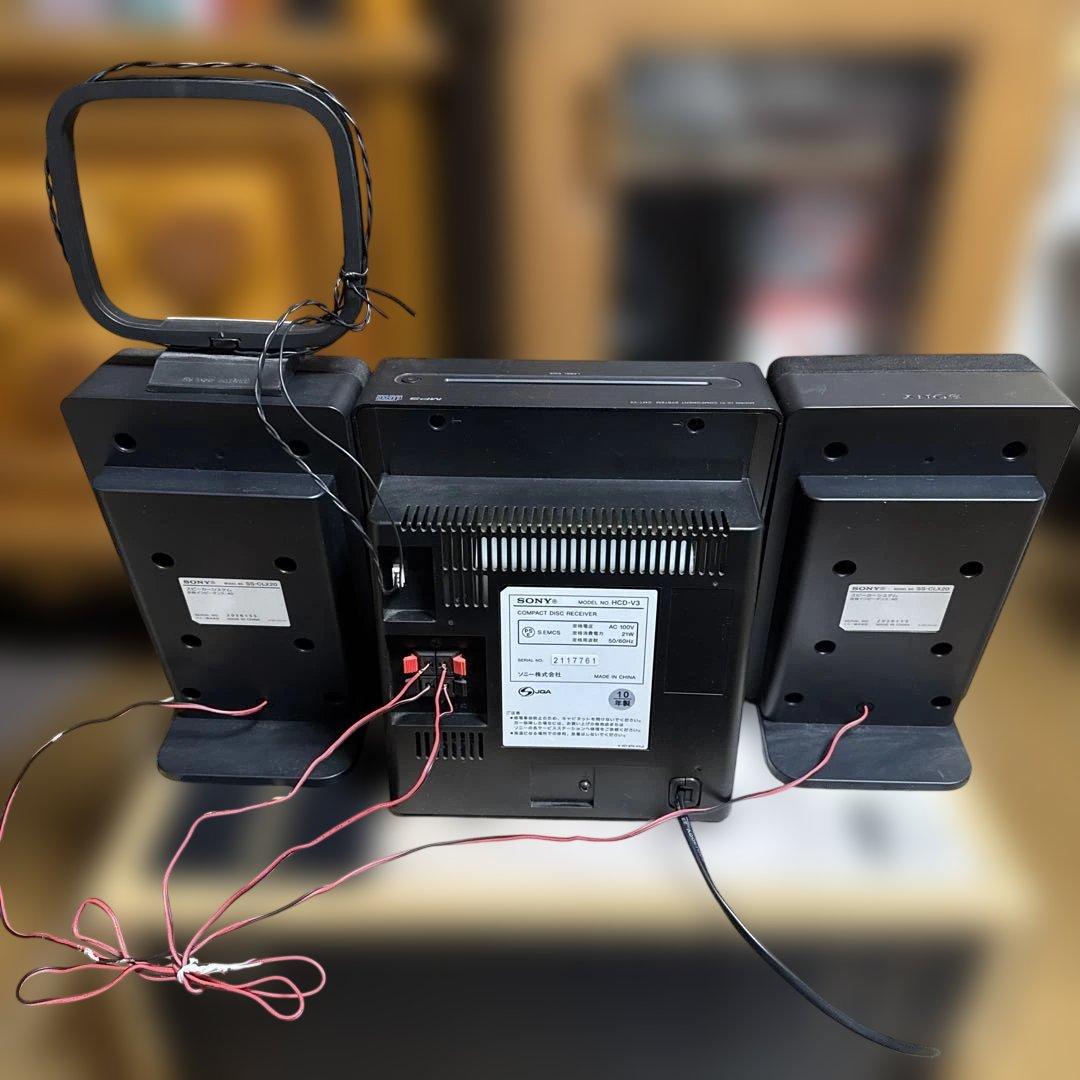 SONY マイクロハイファイコンポーネントシステム CMT-V3