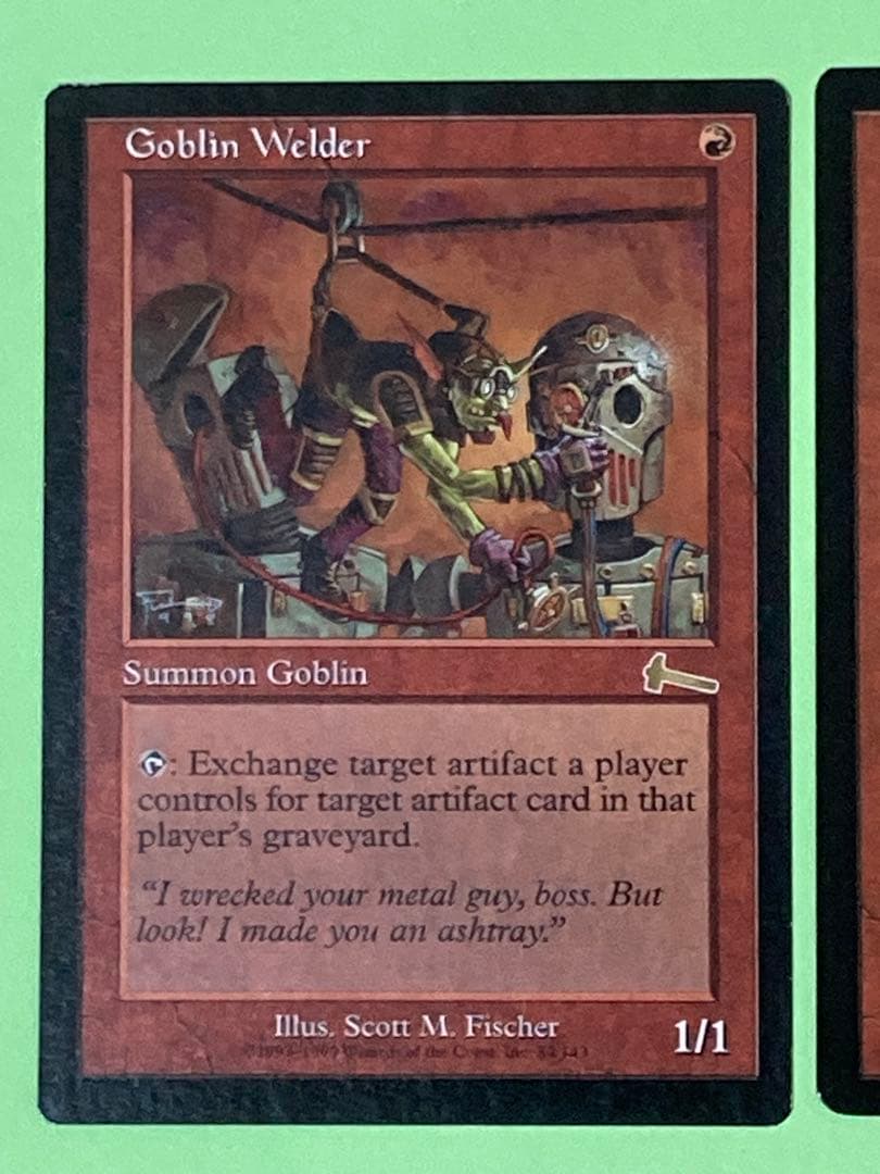英語版《ゴブリンの溶接工》[ULG]２枚セット