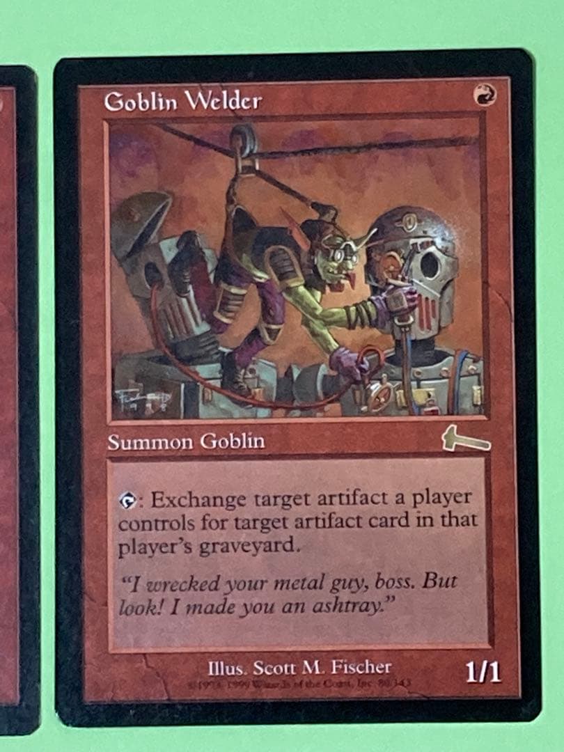 英語版《ゴブリンの溶接工》[ULG]２枚セット