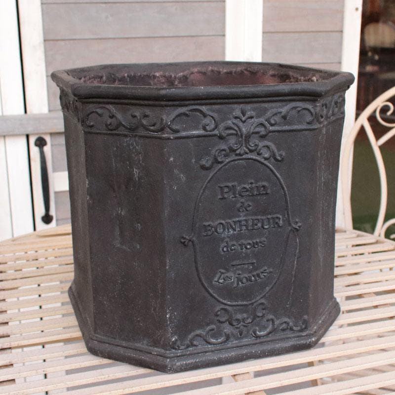 ピエーノスクエアポット プランター 鉢 グラスファイバー製 399-2401