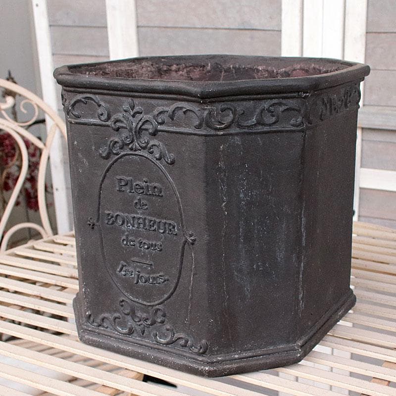 ピエーノスクエアポット プランター 鉢 グラスファイバー製 399-2401