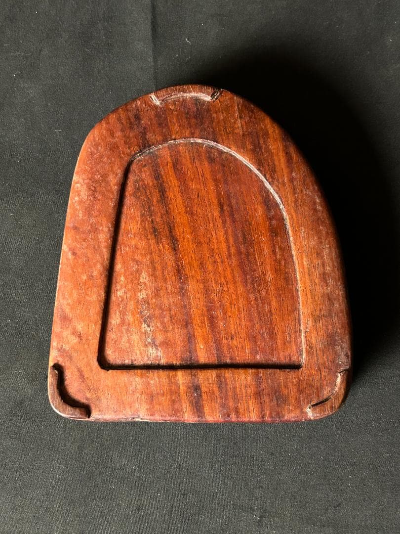 唐物 歙州硯 板硯 金星 金暈紋 書道具 中国古玩 52