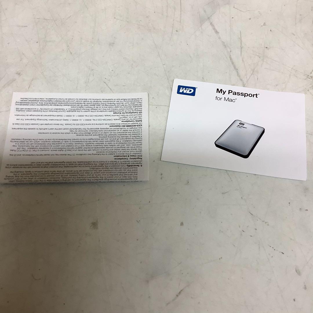 WD MyPassport2TB Mac用（わ-42