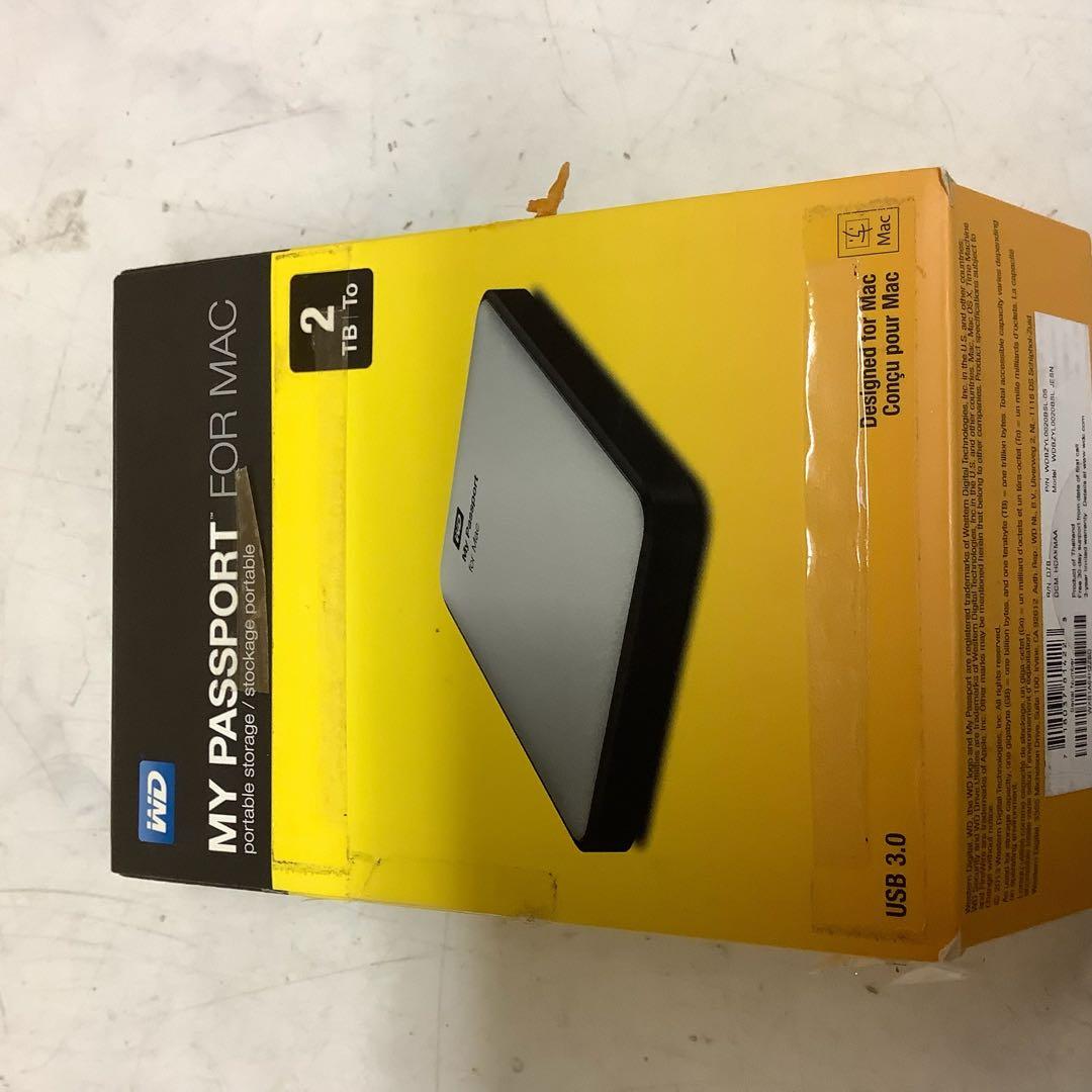 WD MyPassport2TB Mac用（わ-42
