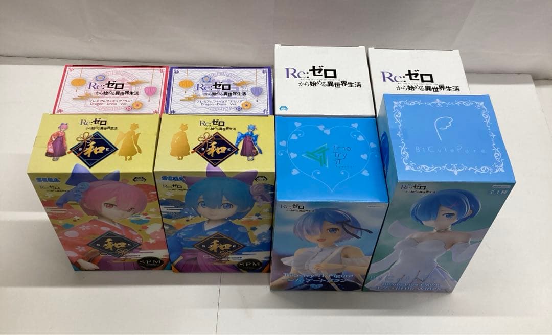 Re:ゼロから始める異世界生活　フィギュア　8箱セット　27260218J05L
