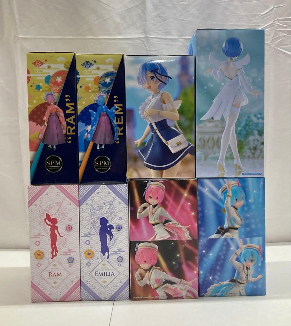 Re:ゼロから始める異世界生活　フィギュア　8箱セット　27260218J05L