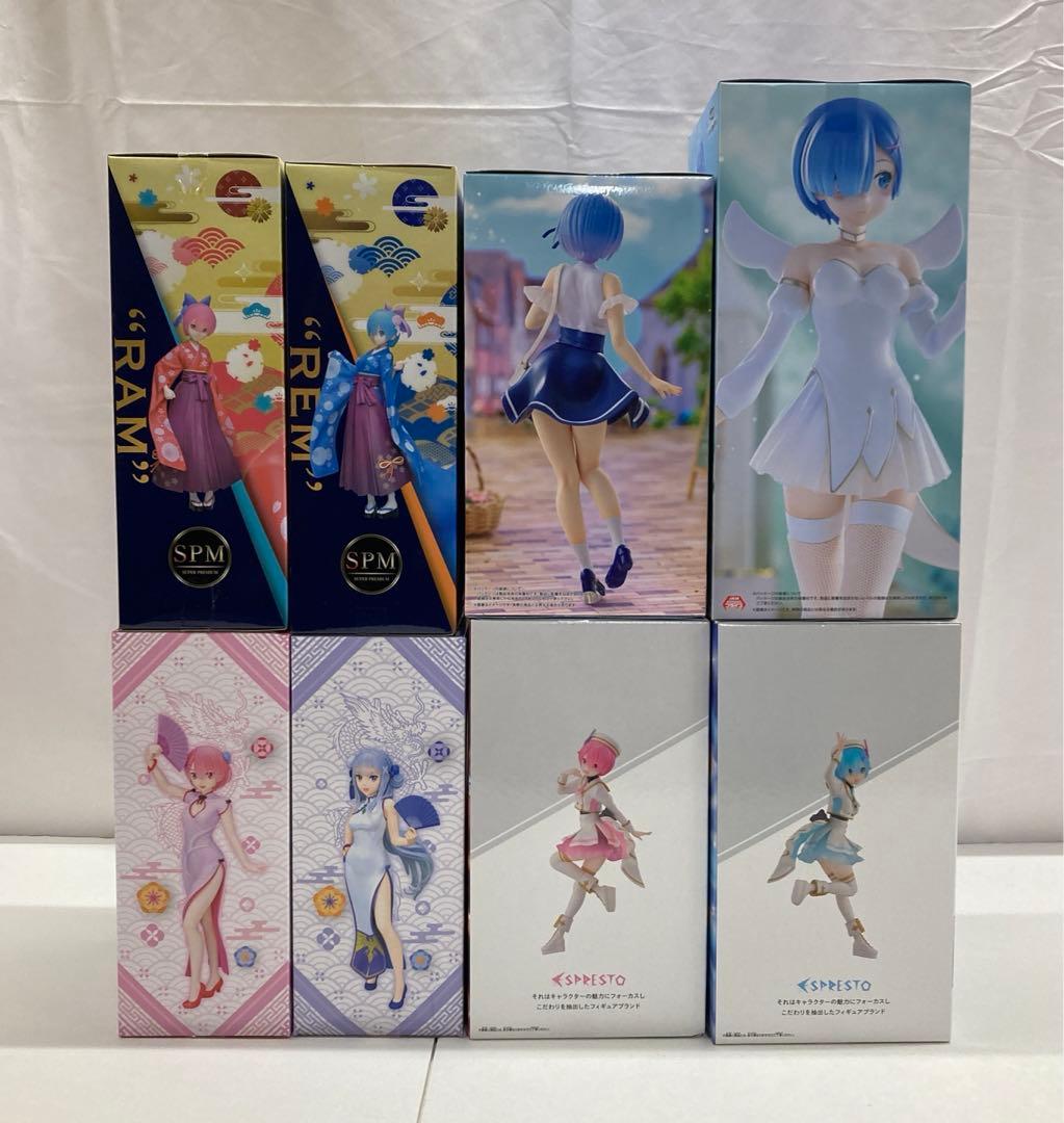Re:ゼロから始める異世界生活　フィギュア　8箱セット　27260218J05L