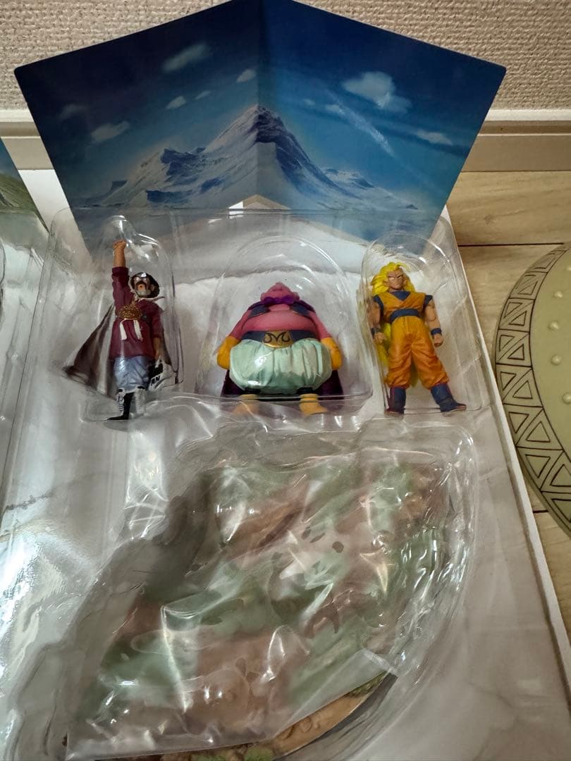 ドラゴンボールZ GT DVD ジオラマフィギュア カリン塔ディスプレイ付き