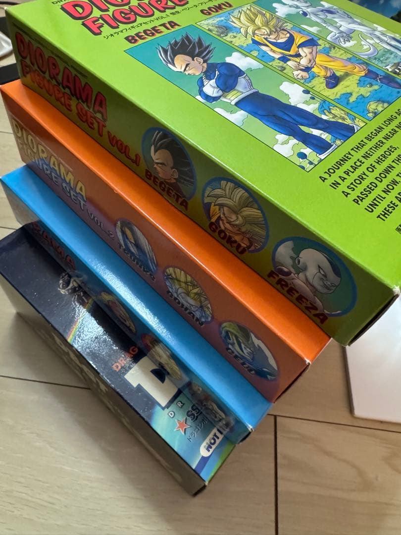 ドラゴンボールZ GT DVD ジオラマフィギュア カリン塔ディスプレイ付き