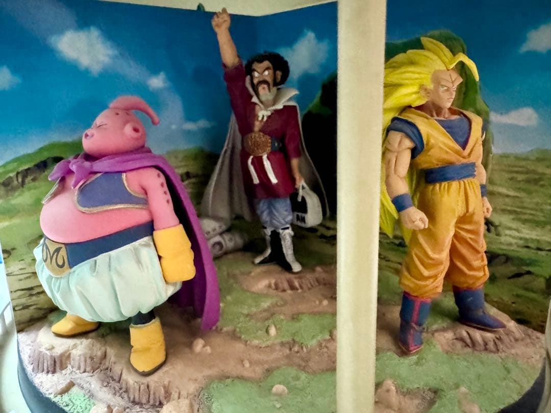 ドラゴンボールZ GT DVD ジオラマフィギュア カリン塔ディスプレイ付き