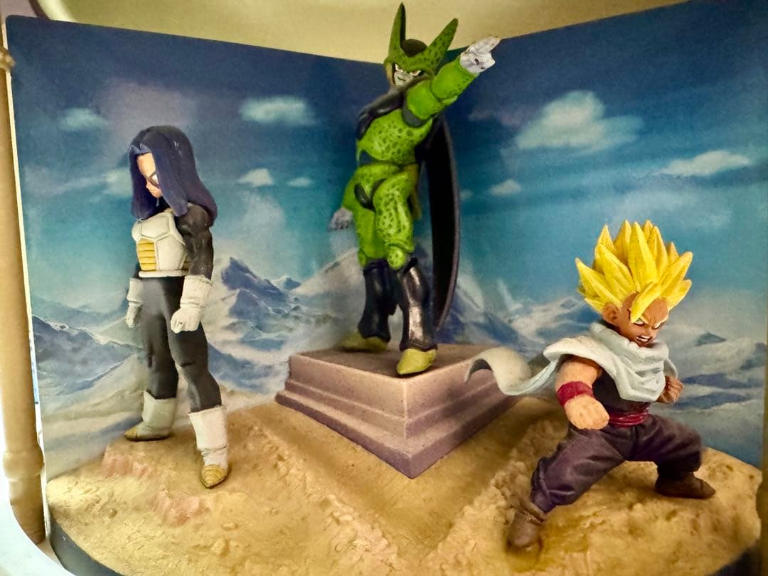 ドラゴンボールZ GT DVD ジオラマフィギュア カリン塔ディスプレイ付き