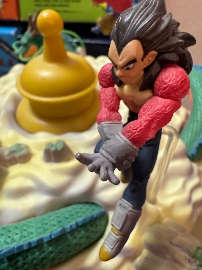 ドラゴンボールZ GT DVD ジオラマフィギュア カリン塔ディスプレイ付き
