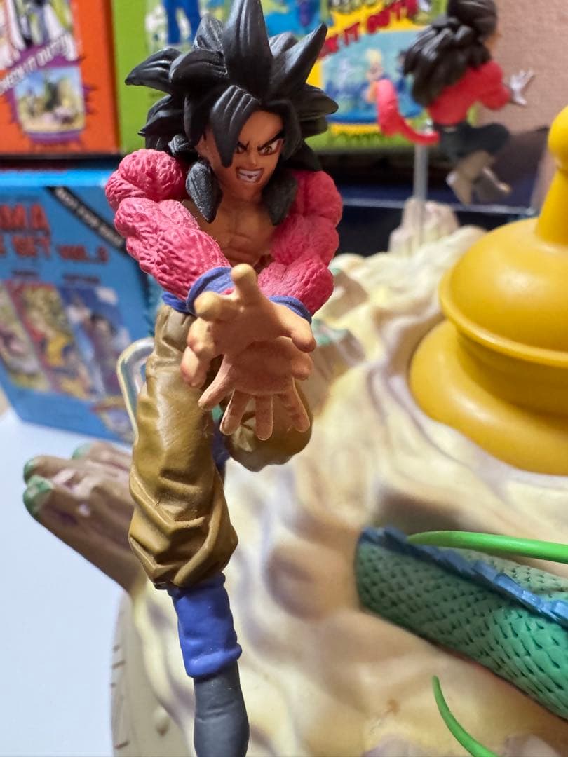 ドラゴンボールZ GT DVD ジオラマフィギュア カリン塔ディスプレイ付き