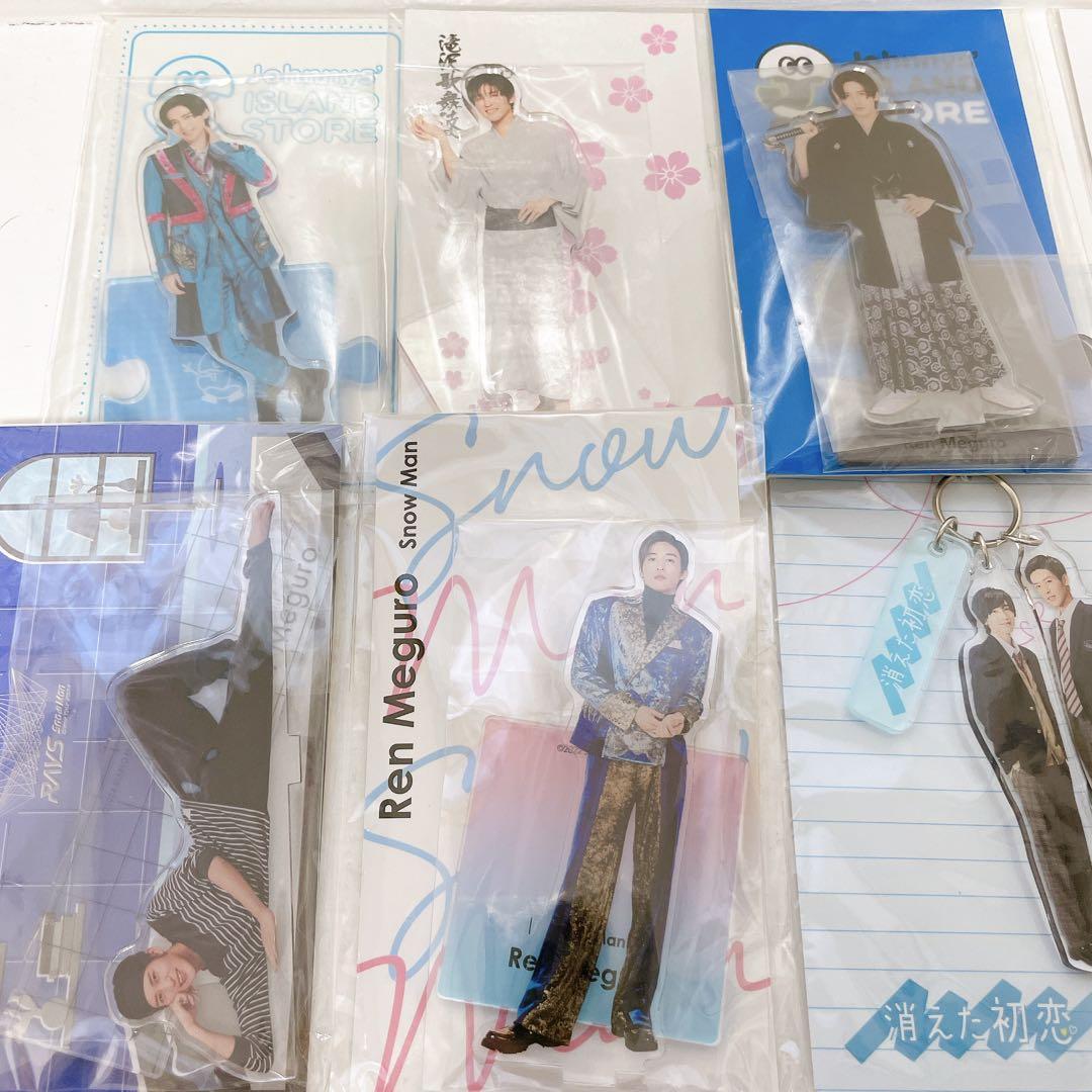 Man 目黒蓮　アクリルスタンド　プロマイド　ミラー　セット