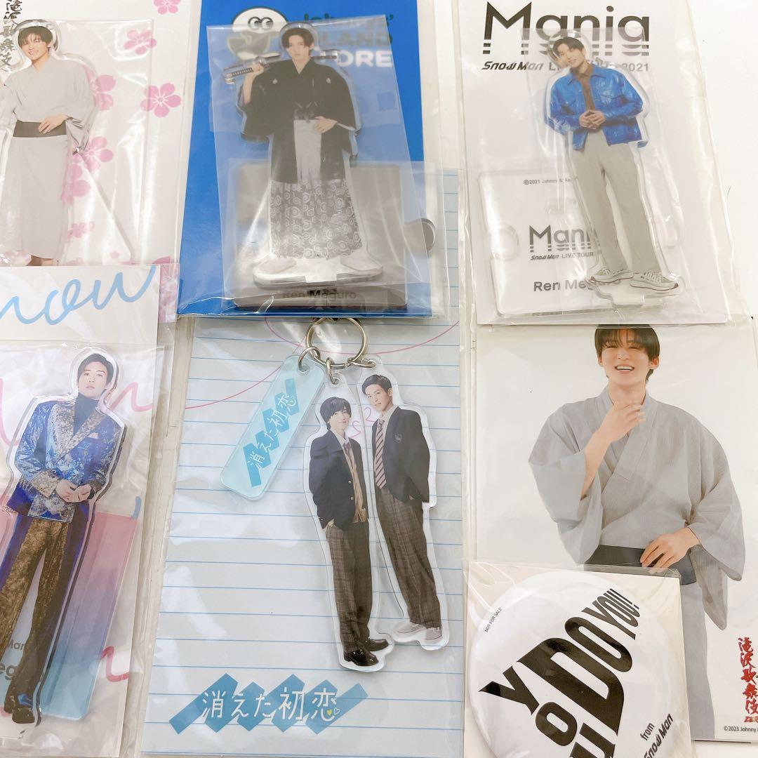 Man 目黒蓮　アクリルスタンド　プロマイド　ミラー　セット