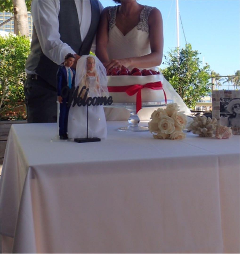 ウェルカムドール　Barbie バービー　ケン　結婚式