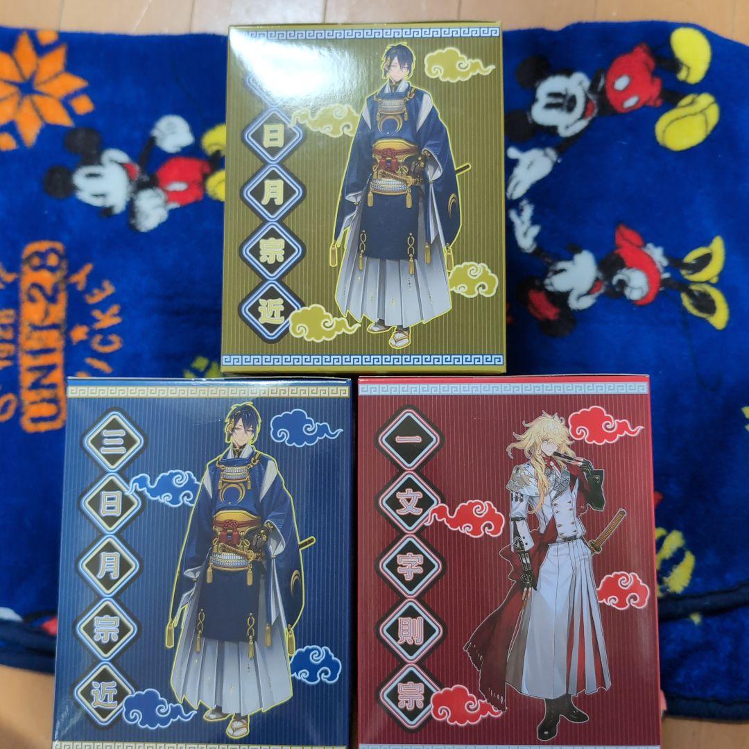 刀剣乱舞 ぬーどるストッパーフィギュア 三日月宗近 一文字則宗