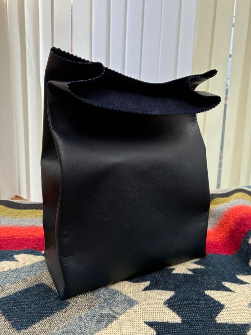 ビ*ケ様 紙袋ならぬ 革袋 クラッチVer 本革 バッグ 手縫いクラッチバッグ