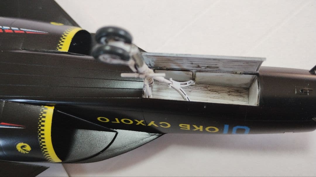 プラモデル完成機　1/72　Su-47ベルクート