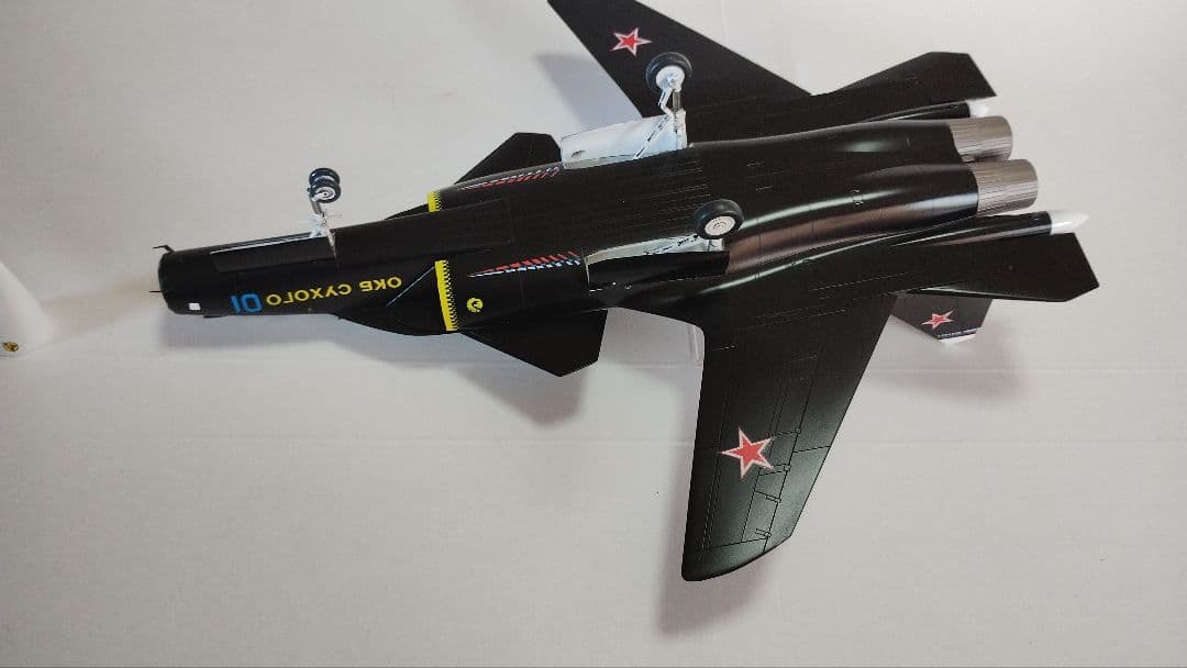 プラモデル完成機　1/72　Su-47ベルクート